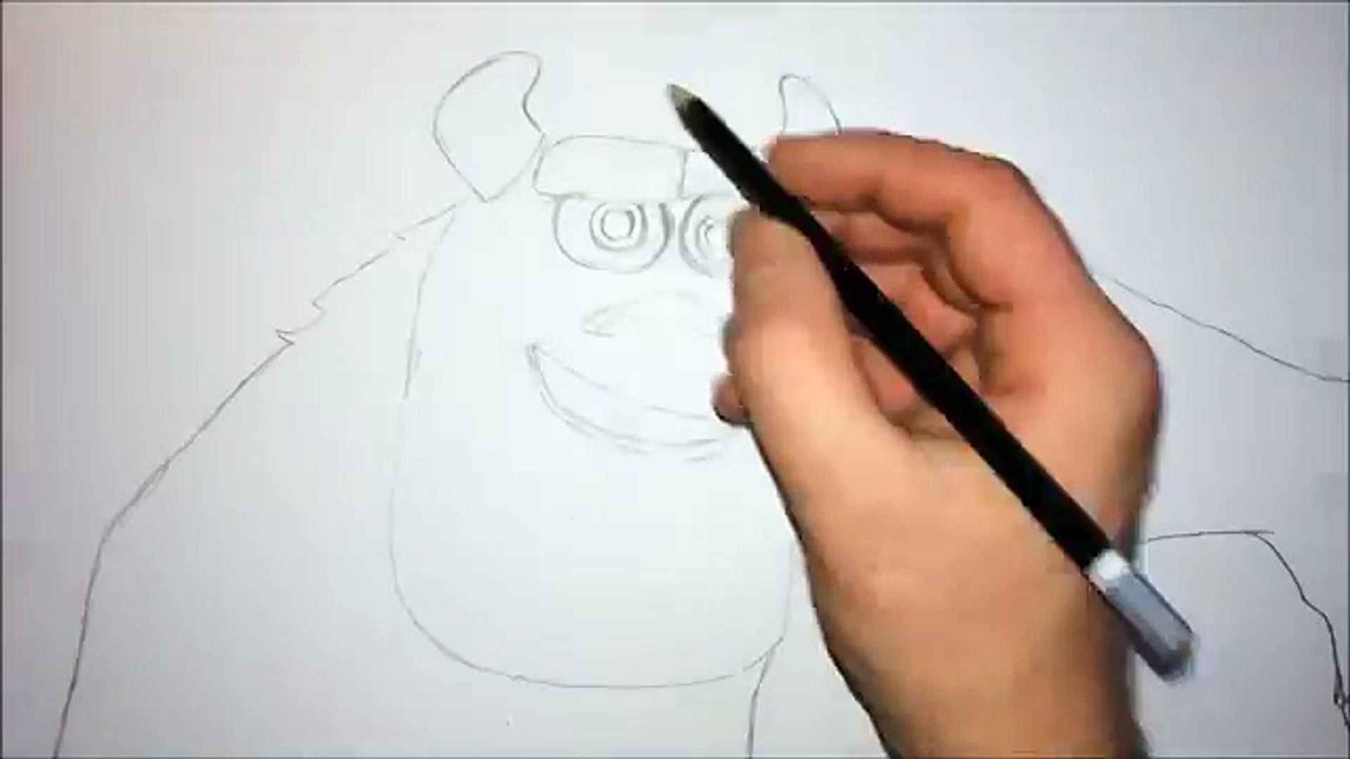 How to Draw Sulley