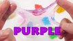 DIY How To Make Rainbow Colors Foam Clay Slime Toy Rainbow Learn Colors
