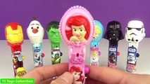 Lollipop POP UP!!! Disney Princess Olaf Marvel Avengers Hulk Star Wars Surprise Toys