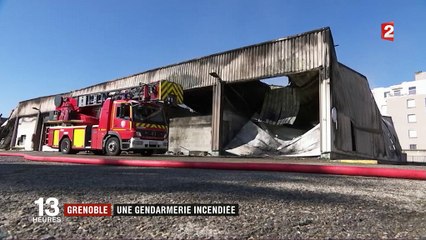 Grenoble : une gendarmerie incendiée