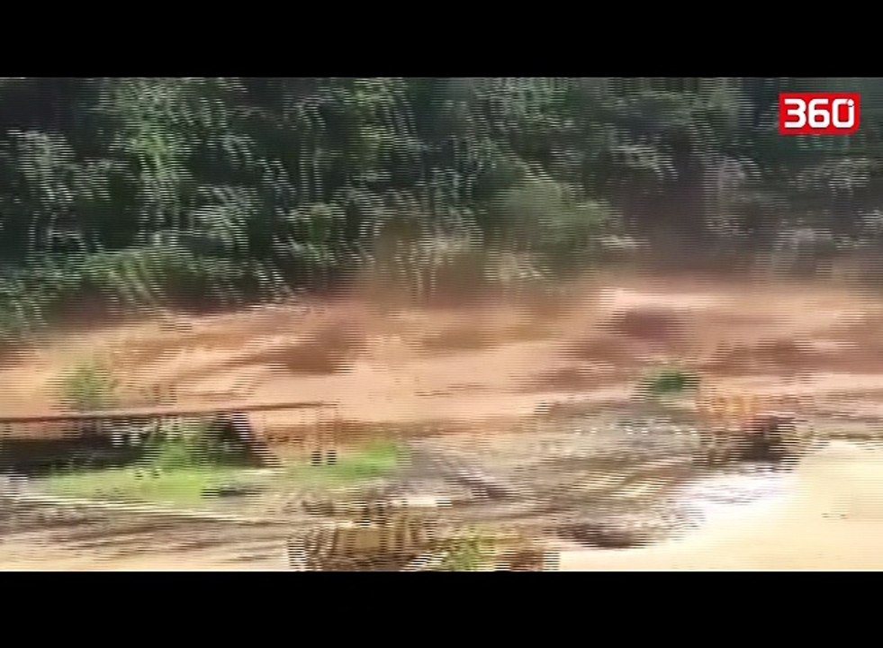 Shpërthen diga, banorët fillojnë të vrapojnë për t’i shpëtuar më të keqes (360video)