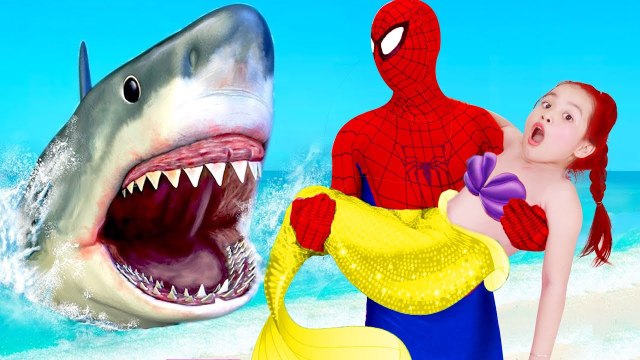 Bad Kids & Bad Shark Johny Johny Yes Papa Song Nursery Rhymes & Learn Colors for Children