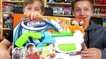 NERF SuperSoaker Tidal Torpedo Wasserpistole für coole Wasserschlachten Hasbro Spielzeug K