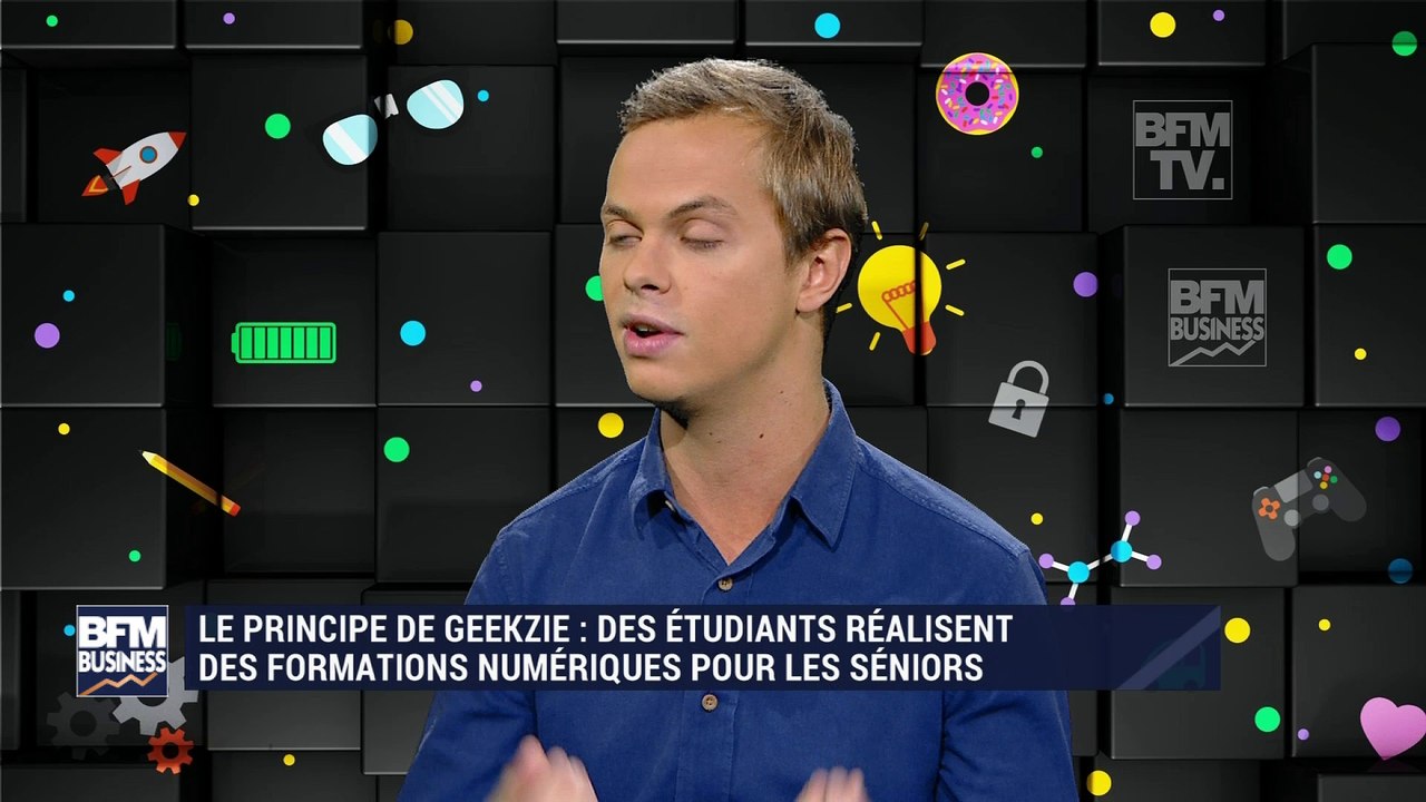 Hello startup : Geekzie, des étudiants réalisent des formations numériques pour les séniors - 22/09