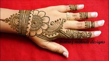 simple easy mehndi henna designs for hands-mehndi designs for beginners