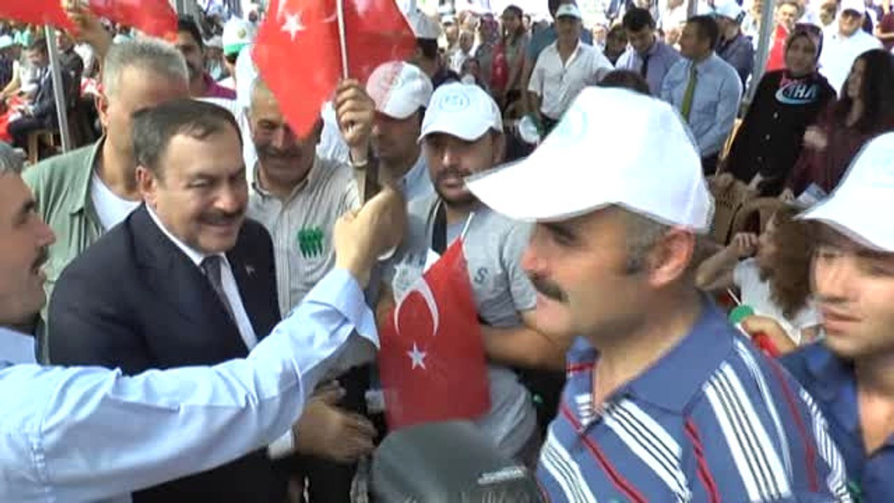 Orman ve Su İşleri Bakanı Veysel Eroğlu Giresun'da