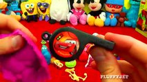 30 Surprise Eggs! Play-Doh Disney Princess Minnie Mouse Disney Cars Playdough Peppa Pig Dora Toy LPS