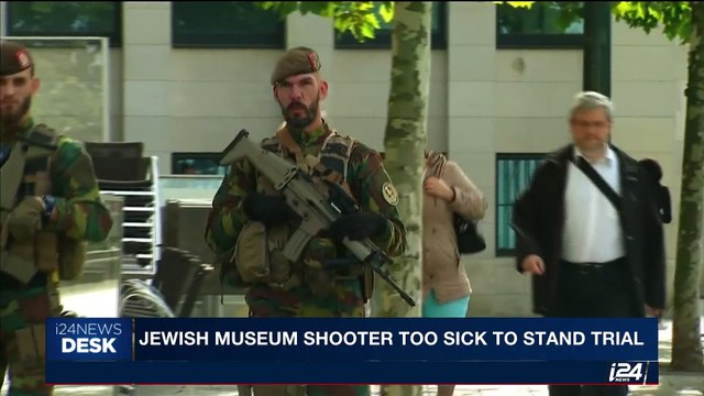 i24NEWS DESK | Jewish Museum shooter too sick to stand trial | Thursday, September 21st 2017