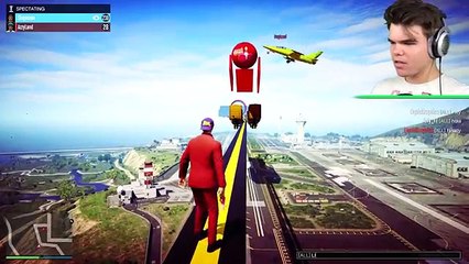 MILE HIGH IMPOSSIBLE DEAHTRUN! (GTA 5 Funny Moments)