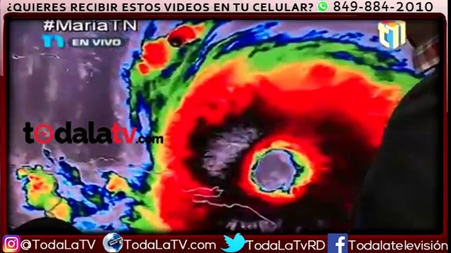 Las lluvias seguirán ocurriendo en el país este jueves y viernes por huracán María- Telenoticias-Video