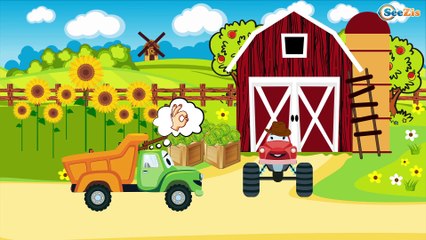 Трактор Павлик - Развивающие Видео для детей - Мультфильмы про машинки Сборник 2