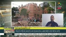 México: ascienden a 243 los fallecidos y 54 los rescatados tras sismo