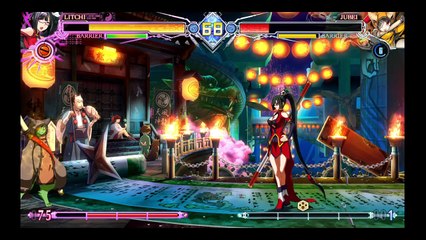 BlazBlue Central Fiction 2.0 Vs CPU Jubei Gameplay 3