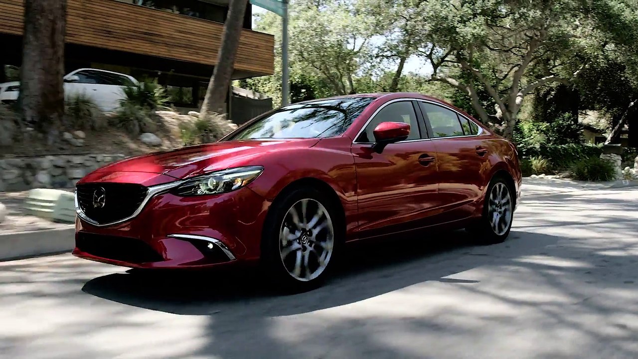 2017 Mazda 6 Tracking Driving Video