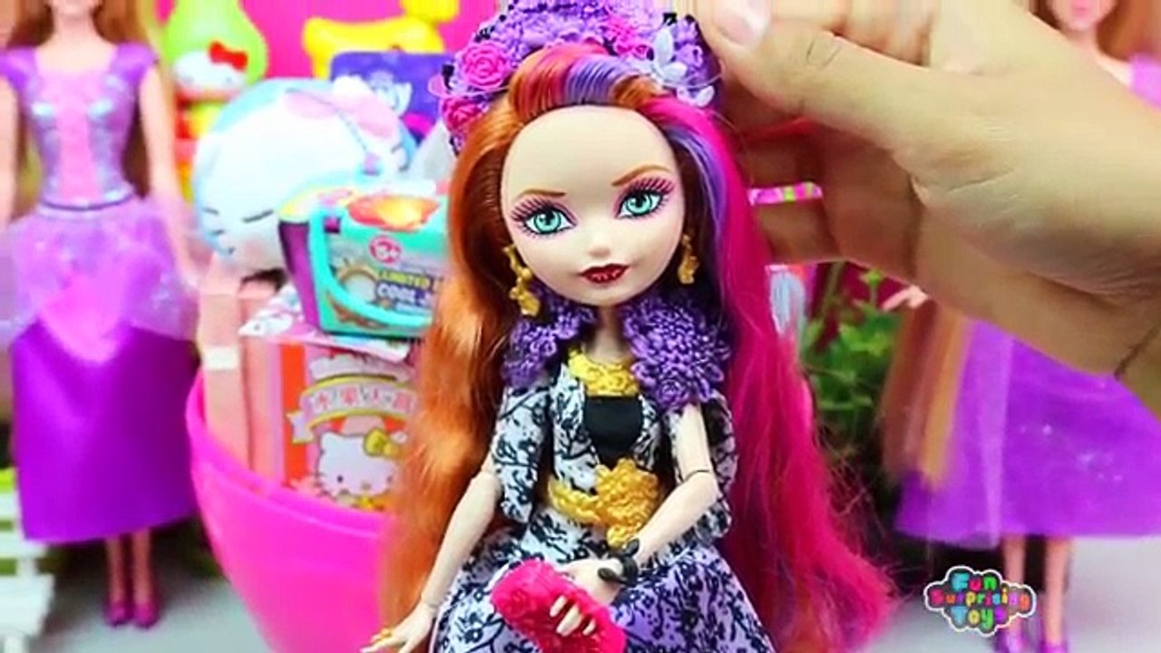 Y hija muñeca huevo gigante Nuevo de jugar amapola princesa sorpresa el Ohair doh rapunzel
