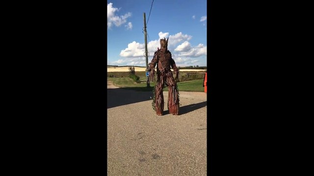 Meilleur déguisement : GROOT des gardiens de la galaxie !!