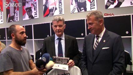İngiltere Türkiye Büyükelçisi Richard Moore, Beşiktaş'a üye oldu