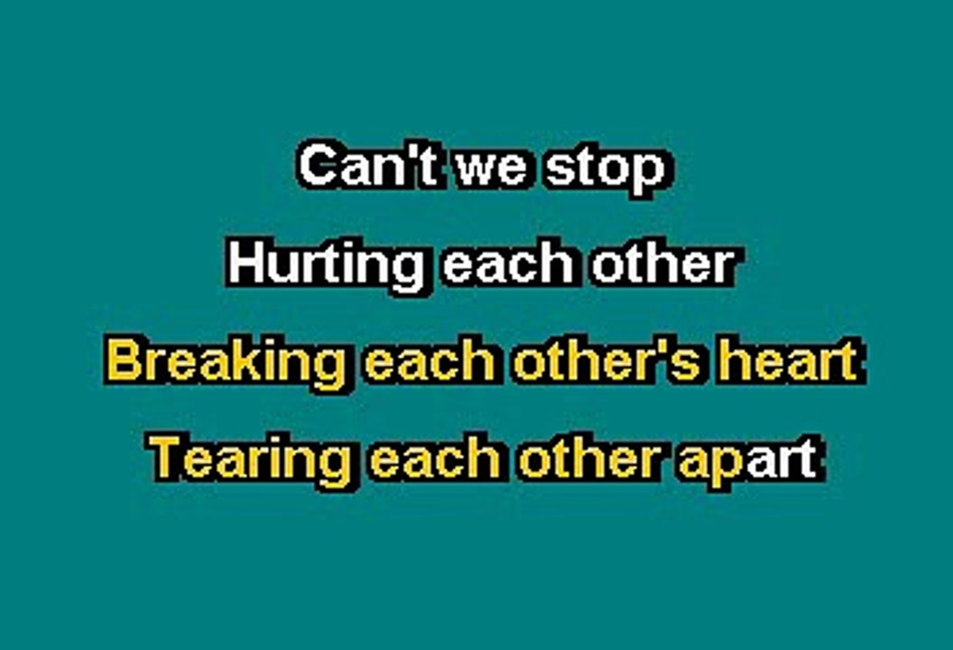 Hurting Each Other - The Carpenters (Karaoke)