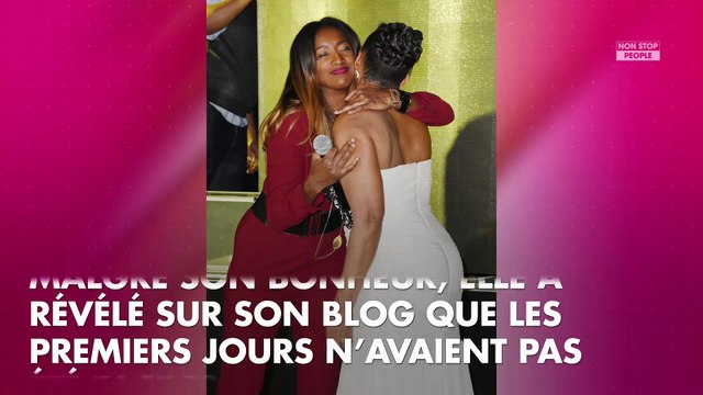 DALS 8 : Vincent Cerutti et Hapsatou Sy fêtent le premier anniversaire d’Abbie !