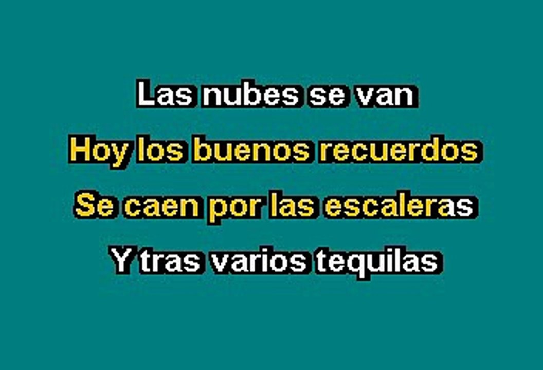 LA QUINTA ESTACIÓN - EL SOL NO REGRESA (KARAOKE CON VOZ GUIA)