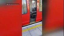 Parsons Green Video shows burning bag on Tube - BBC News