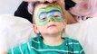 One Stroke Ninja Turtle Face Paint Tutorial by Giggle Loopsy