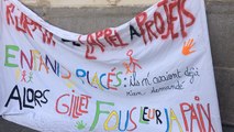 Manifestation de l’intersyndicale et du collectif de salariés de la protection de l’enfance