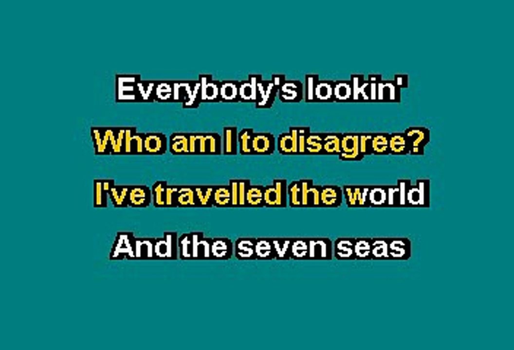 Sweet Dreams Are Made Of This - Eurythmics (Karaoke)