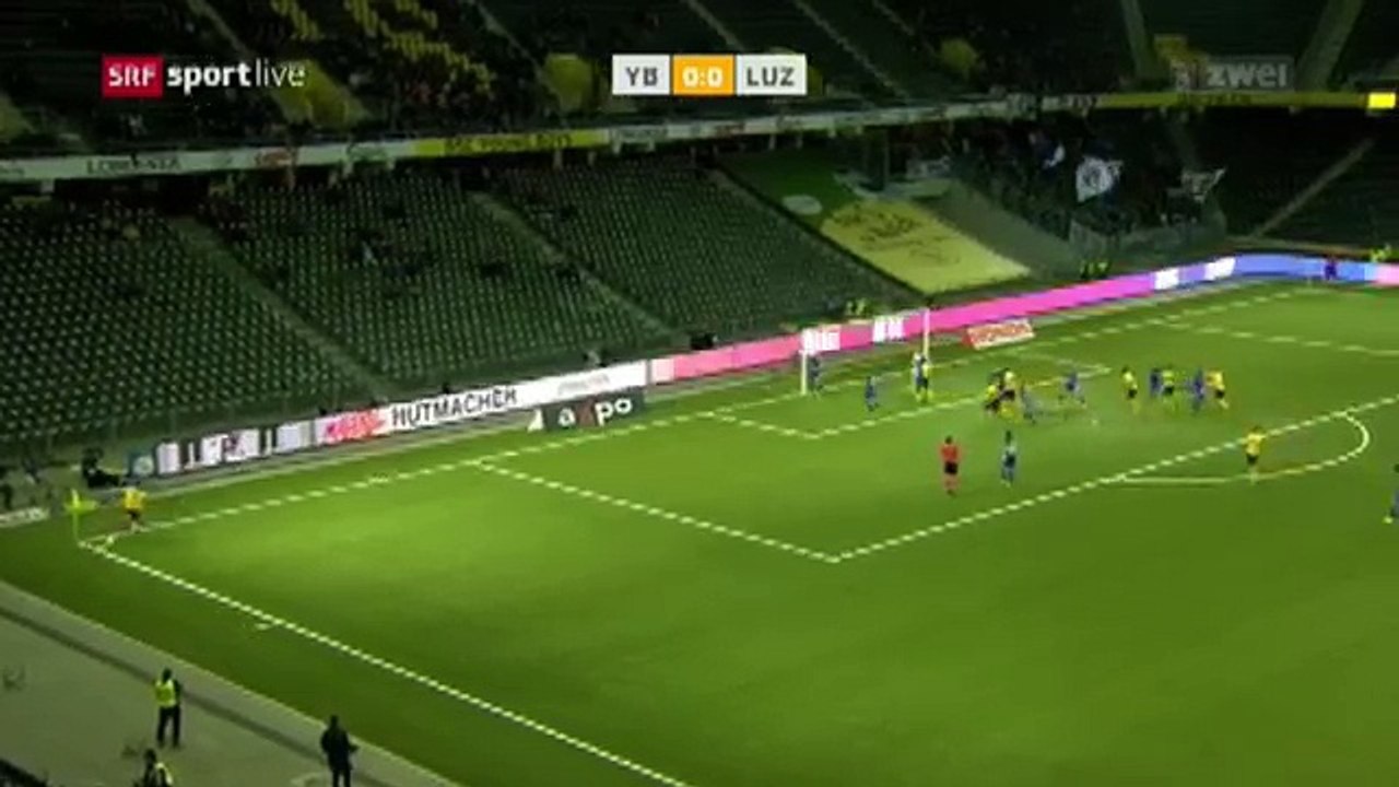 Young Boys 1:0 Luzern (Swiss Super League 20 September)