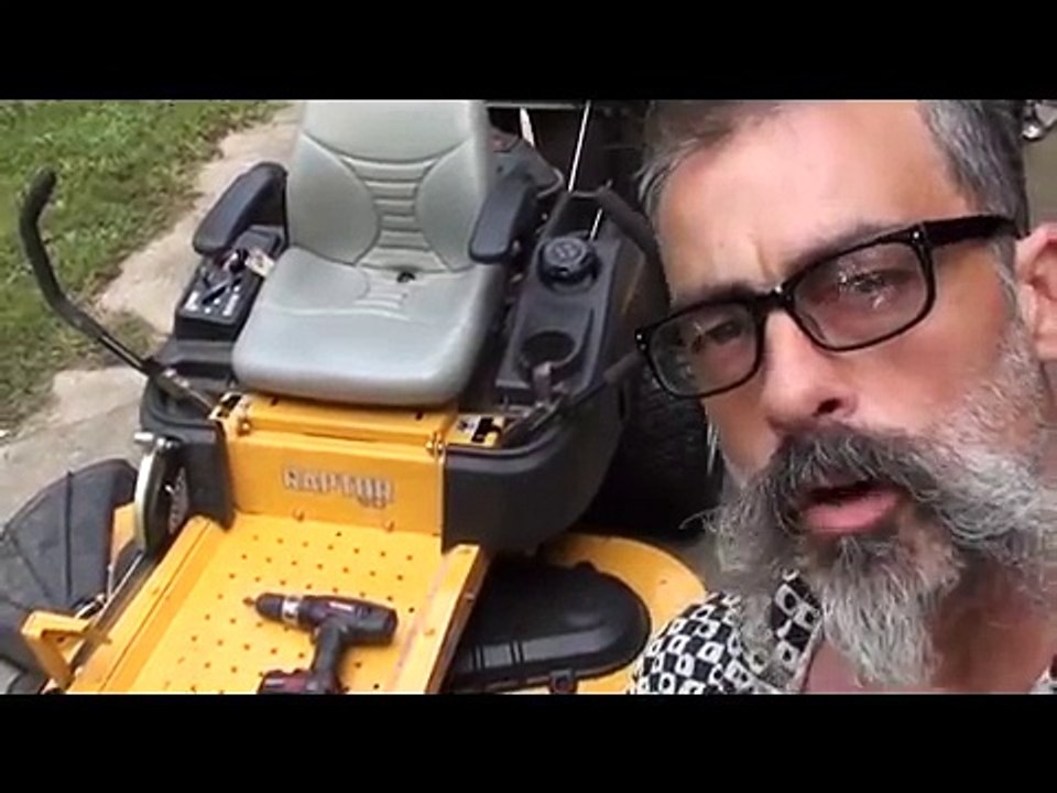 easy belt replacement hustler belt replacement, almost NO TOOLS!