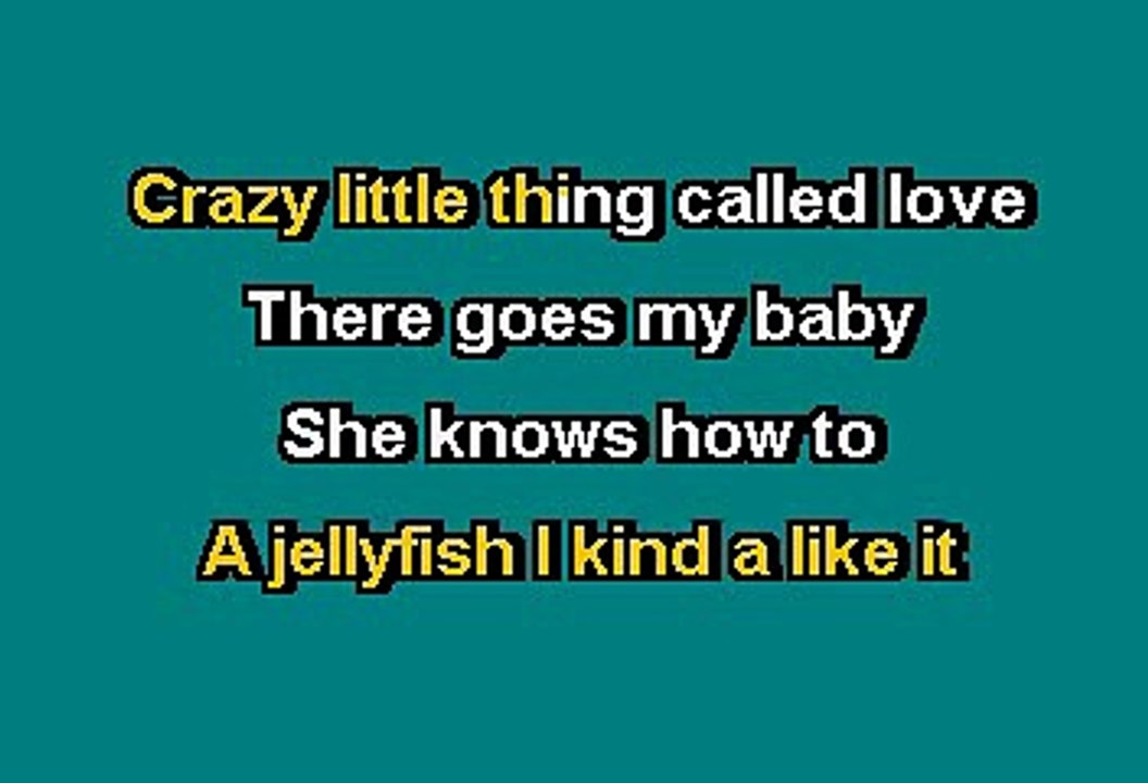 Queen - Crazy litte thing called love (Karaoke)