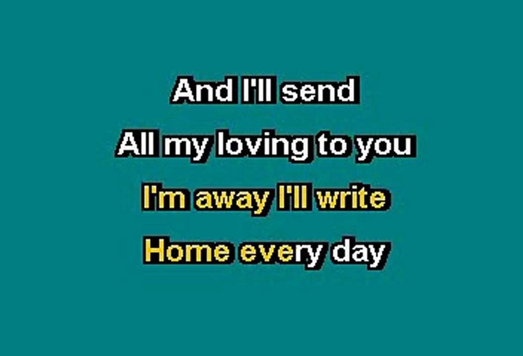 All My Loving - The Beatles (Karaoke)