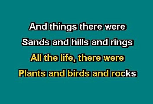 America - A horse with no name (Karaoke)