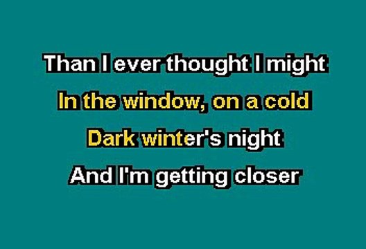 CANT FIGHT THIS FEELING - REO SPEEDWAGON (KARAOKE)