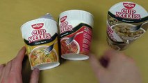 Nissin Cup Noodles [Curry, Tomato, Mushrooms]