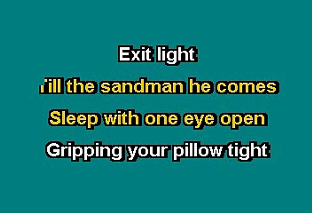 Enter Sandman - Metallica (Karaoke)