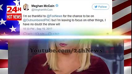 Meghan McCain Says Farewell to Fox News Channel