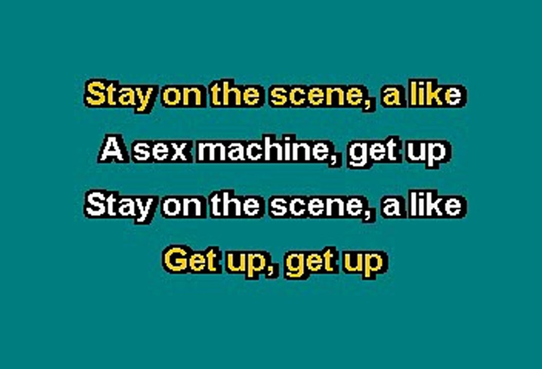 James Brown - Sex machine (Karaoke)