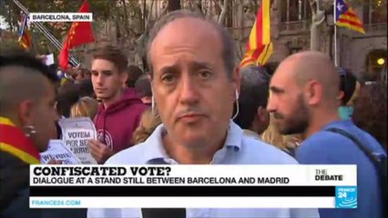 "The Spanish government is violating fundamental rights"