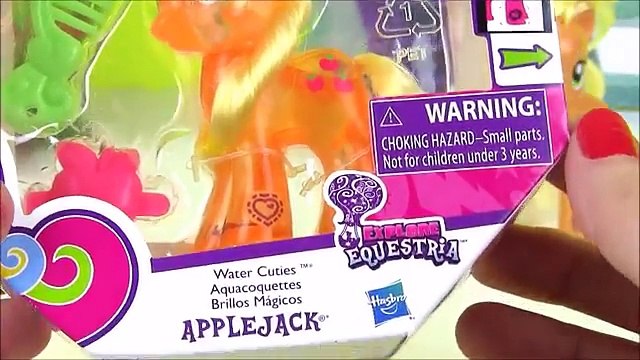 Эпплджек с ВОДОЙ И БЛЕСТКАМИ ВНУТРИ! Май Литл Пони Мультики с Игрушками. Игрушки и Игры для Девочек