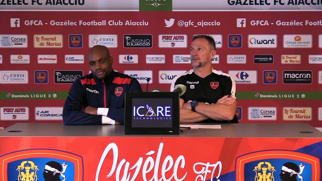 Gazélec / Châteauroux : la conférence d'avant-match