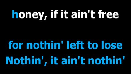 Me and bobby mcgee  - Janis joplin  - Karaoke -  Lyrics