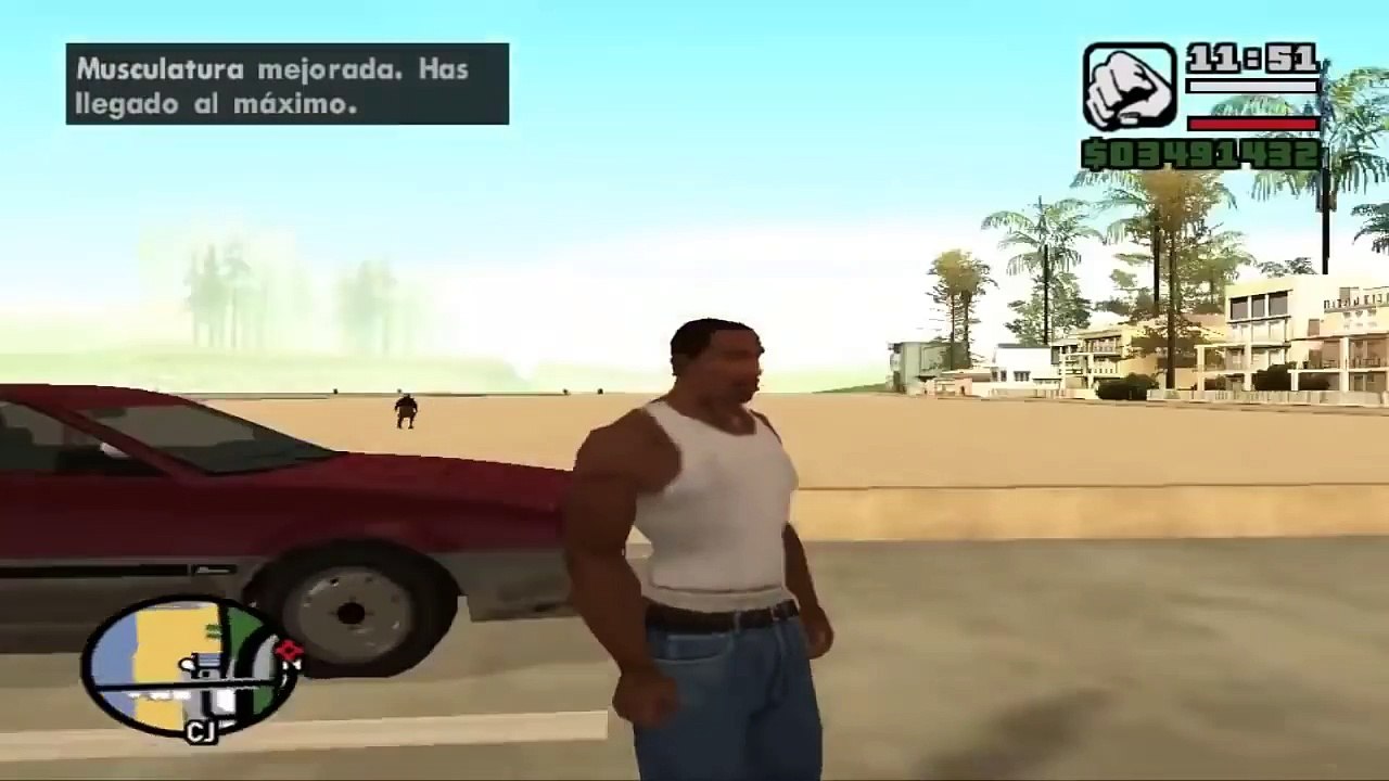 Musculatura al Máximo Truco 3 GTA San Andreas PC Vídeo Dailymotion
