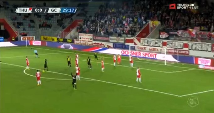 Emil Bergstrom Goal HD - Thun 0-1 Grasshoppers 21.09.2017