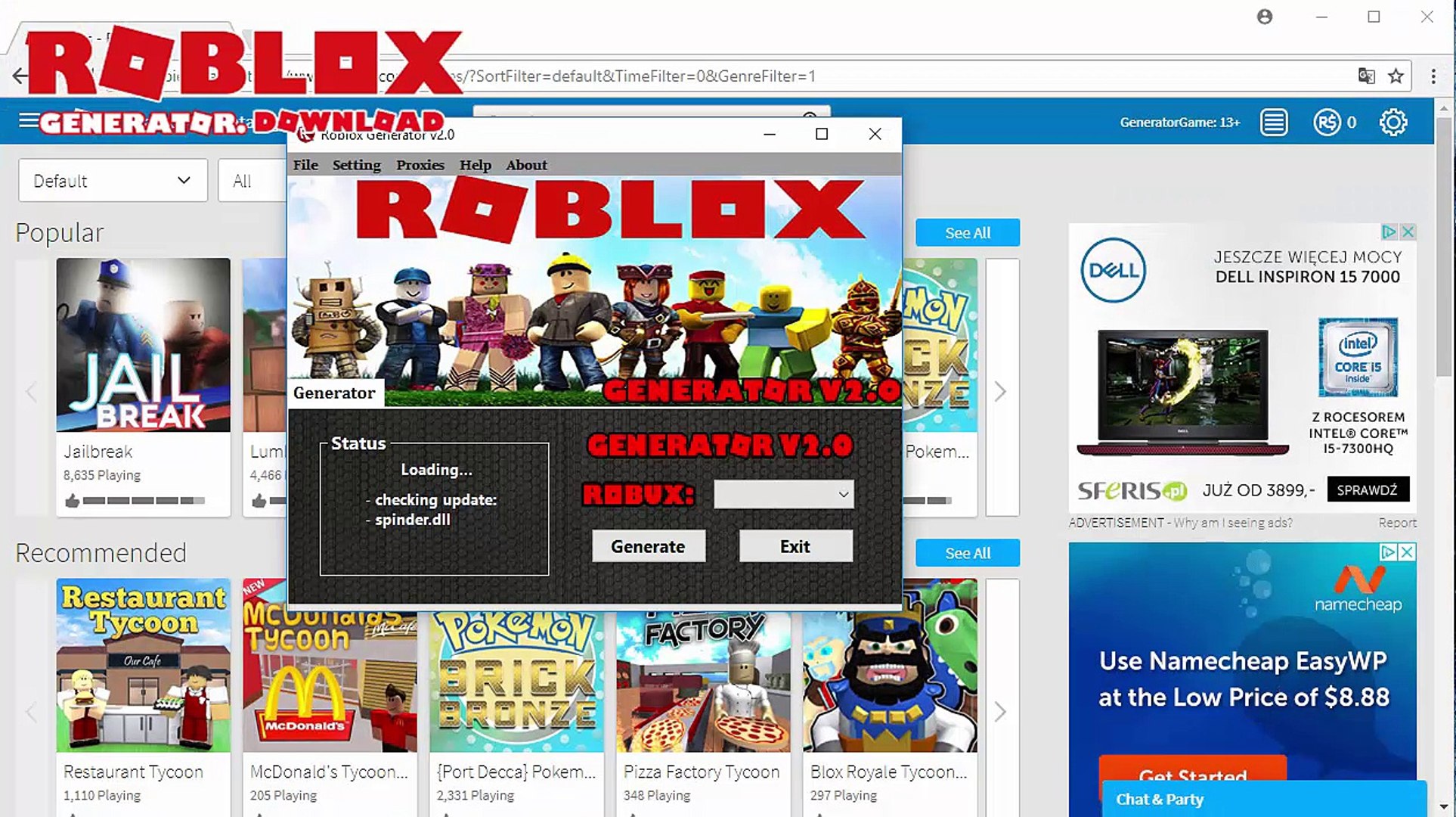 Roblox Generator Full Worked Video Dailymotion - roblox blox royale tycoon