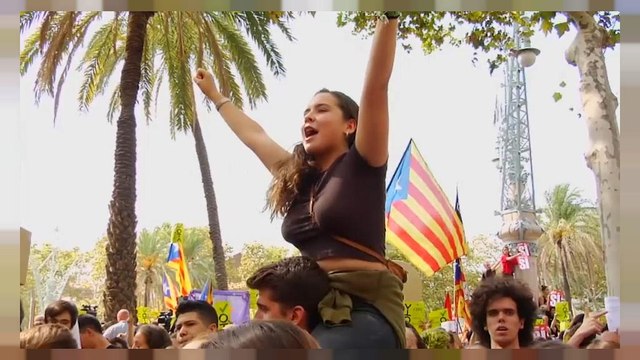 Continúa el pulso independentista en las calles de Cataluña