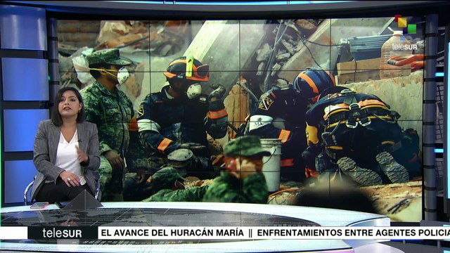 México: suspenden clases en zonas dañadas por terremotos