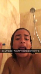 Elle voulait faire une blague pendant sa douche ! Fail