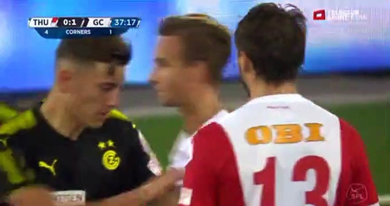 Simone Rapp Goal HD - Thun 1-1 Grasshoppers 21.09.2017