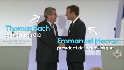 Selon Macron, les JO 2024 ont réconcilié Paris et Marseille